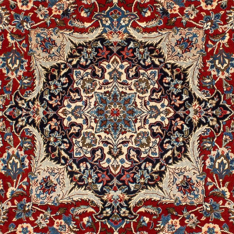 Keshan Teppich 205x300cm - Perserteppich - dunkelrot