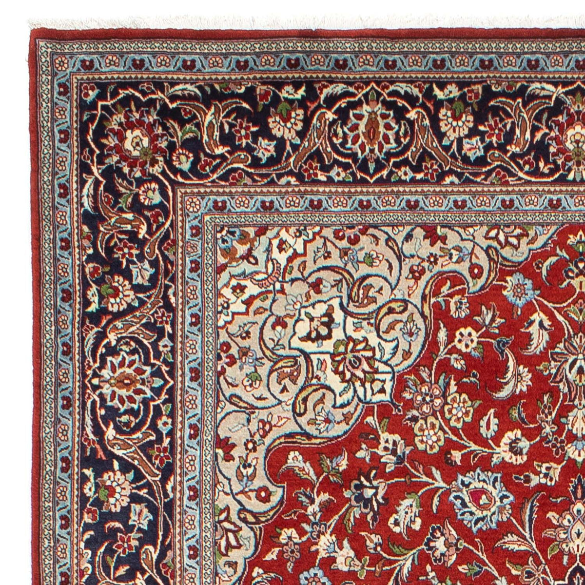 Sarough Teppich 205x309cm - Perserteppich - rot