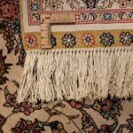 China Seide Teppich 122x183cm - Orientteppich - dunkelrot