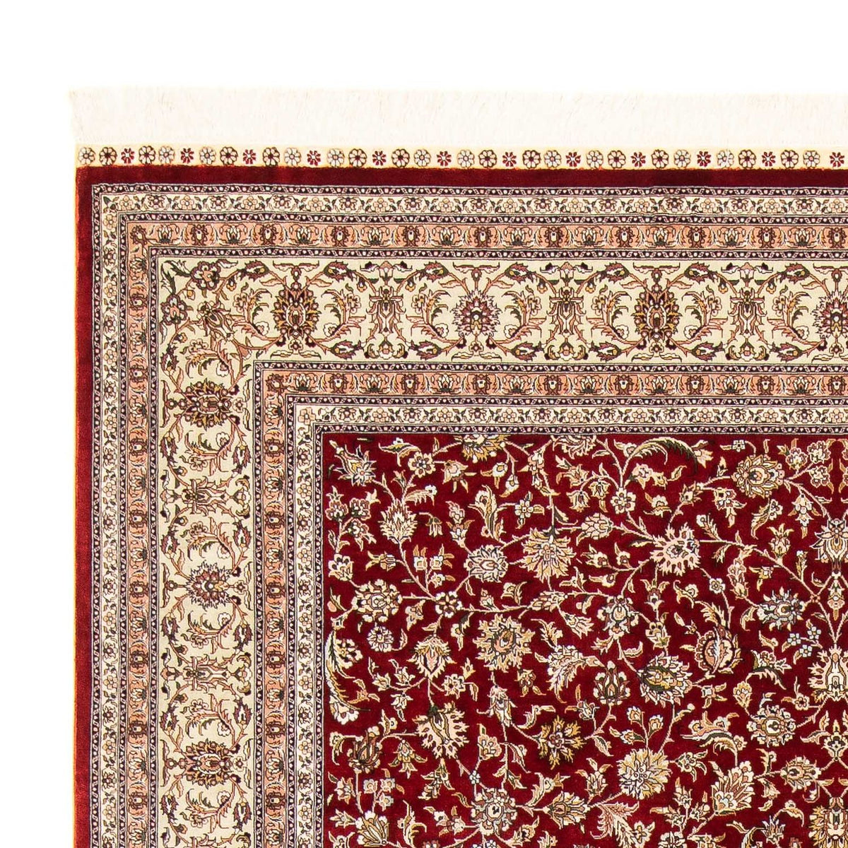 Hereke Teppich 185x276cm - Orientteppich - dunkelrot