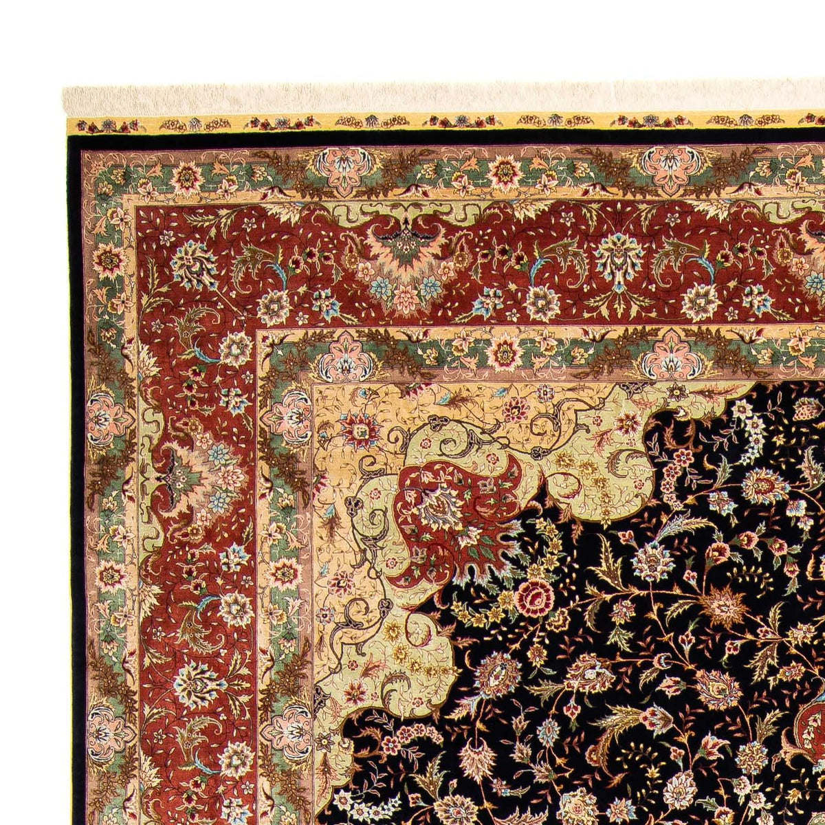 Hereke Teppich 303x402cm - Orientteppich - dunkelrot