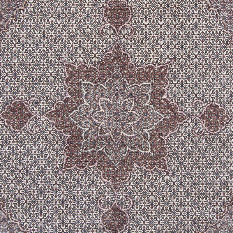 Täbriz Teppich 252x258cm - Perserteppich - grau