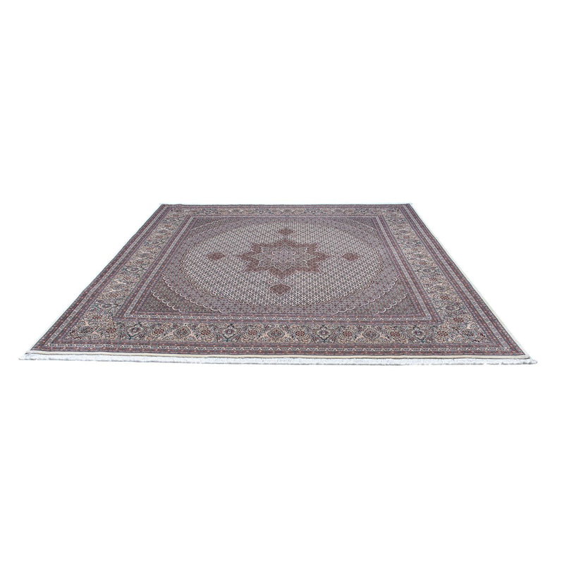 Täbriz Teppich 252x258cm - Perserteppich - grau
