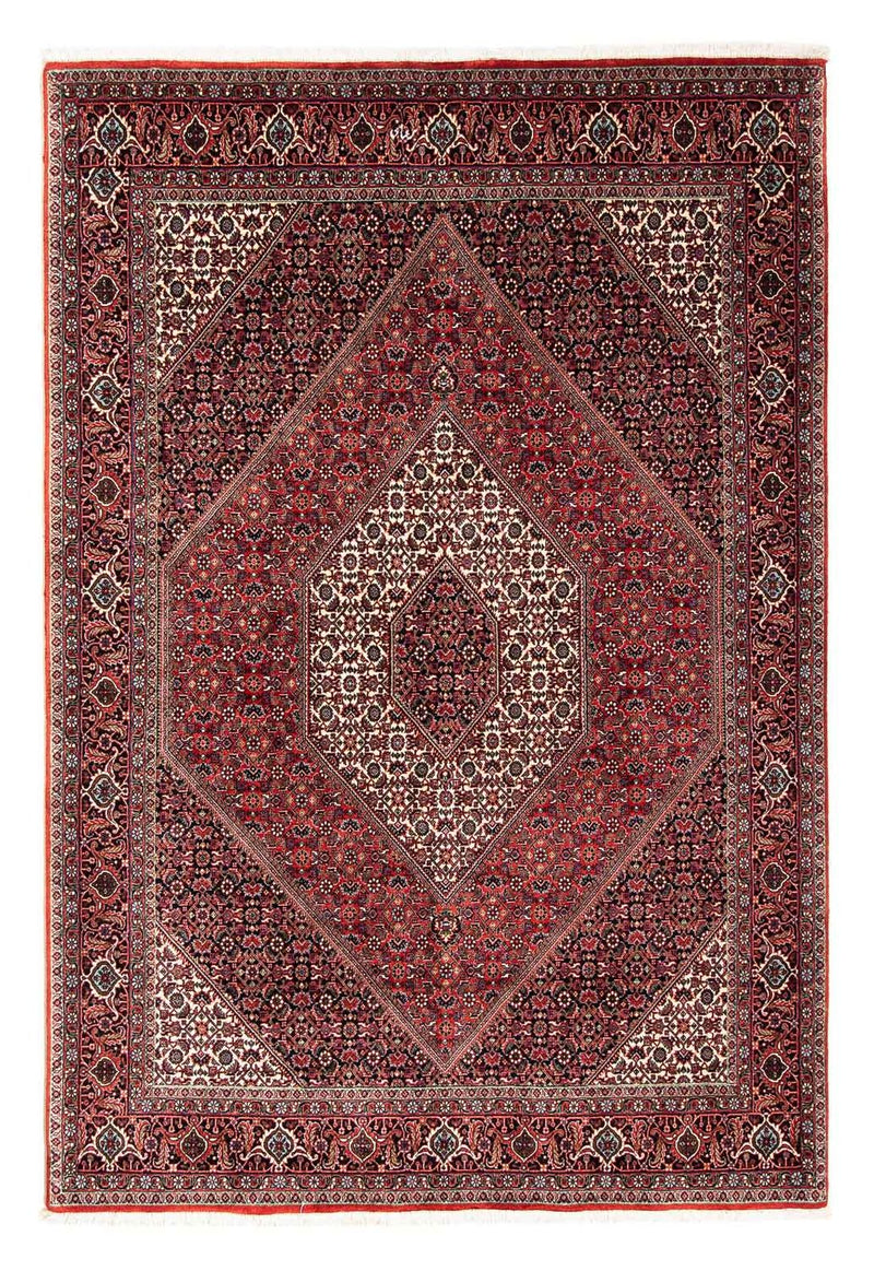 Bidjar Teppich 167x245cm - Perserteppich - dunkelrot