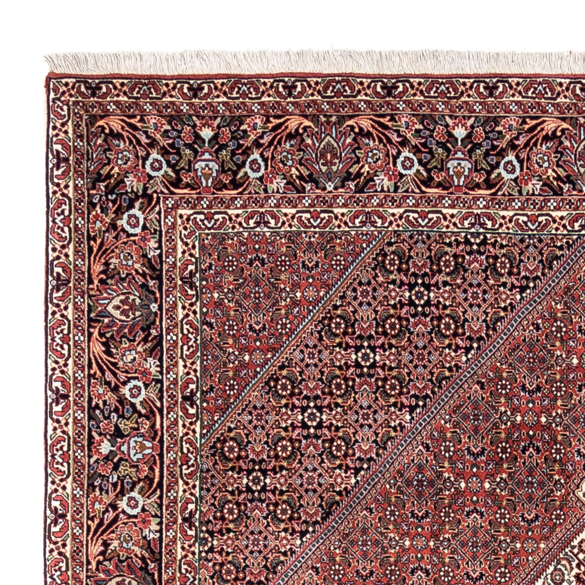 Bidjar - Takab Teppich 200x295cm - Perserteppich - rot