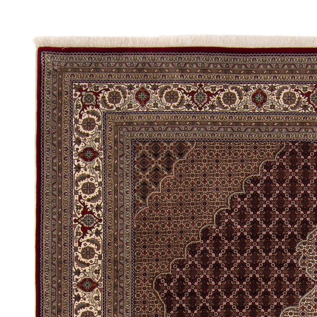 Bidjar - Takab Teppich 253x339cm - Perserteppich - braun