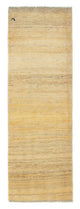 Gabbeh Persisch Teppich 93x277cm - Perserteppich Wollteppich - beige