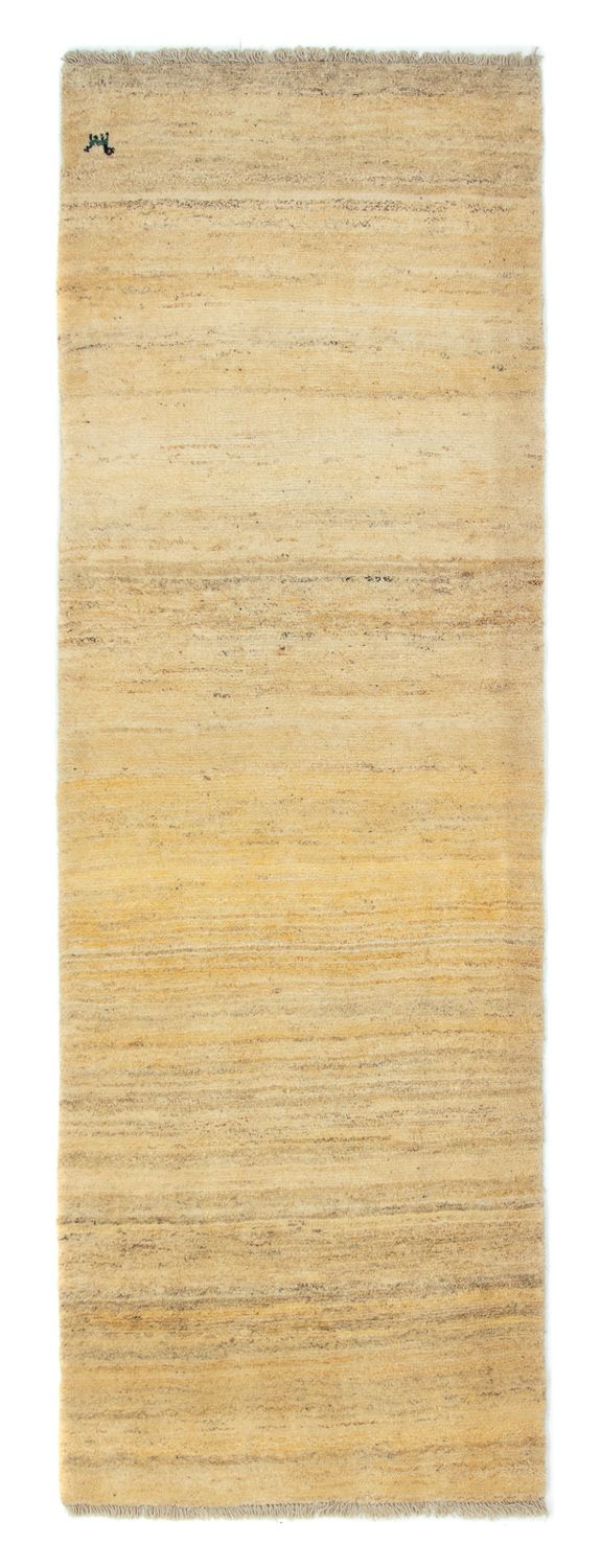 Gabbeh Persisch Teppich 93x277cm - Perserteppich Wollteppich - beige