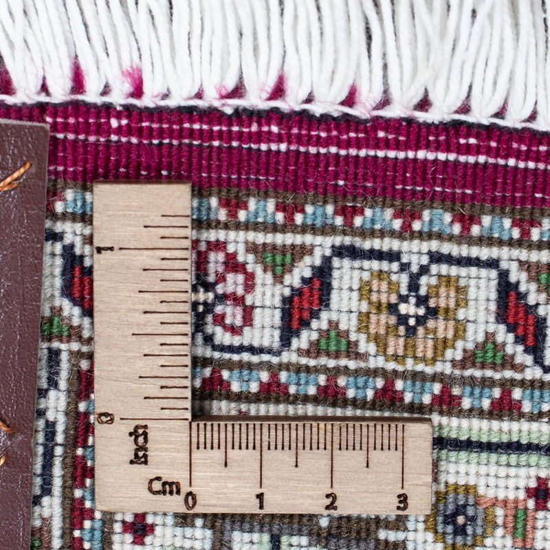 Täbriz Teppich 80x344cm - Perserteppich - dunkelrot