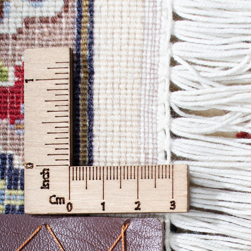 Täbriz - 50 Raj Teppich 200x298cm - Perserteppich - beige