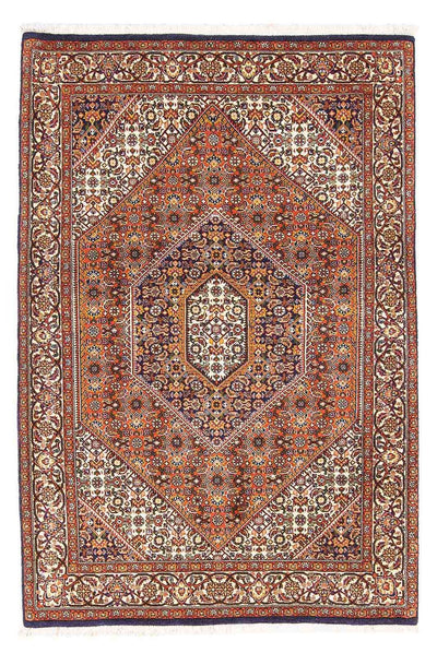 Bidjar - Zanjan Teppich 112x173cm - Perserteppich - rosa