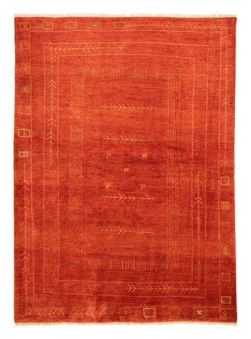 Gabbeh Teppich - Perser 170 x 230 cm - rot