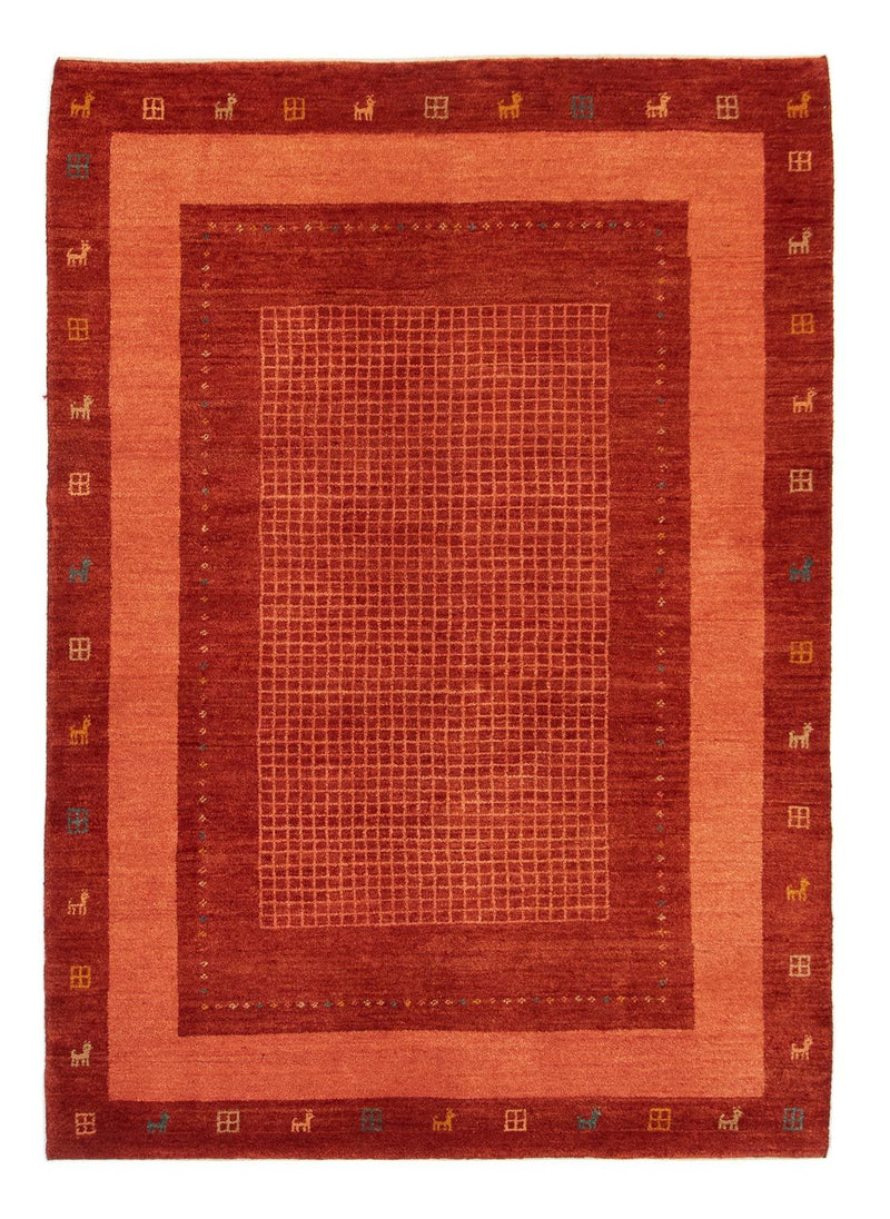 Gabbeh Persisch Teppich 146x201cm - Perserteppich Wollteppich