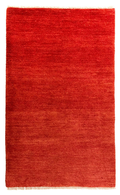 Gabbeh Persisch Teppich 76x126cm - Perserteppich Wollteppich - rot
