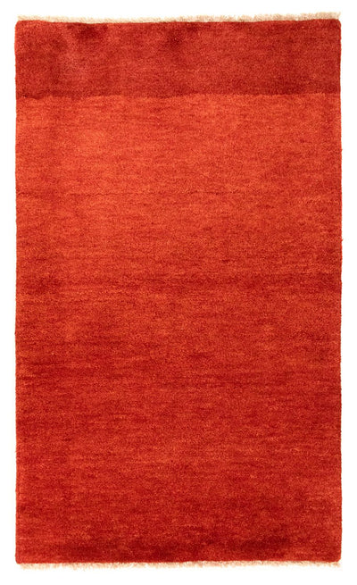 Gabbeh Persisch Teppich 74x125cm - Perserteppich Wollteppich - rot