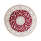 Nain Teppich 250x250cm - Perserteppich - dunkelrot