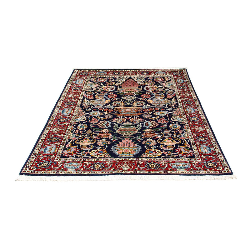 Perserteppich - Ghom 135 x 188 cm - dunkelblau