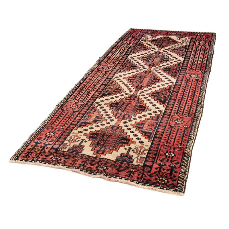 Belutsch Teppich 100 x 238 cm - hellrot