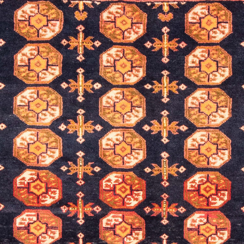 Belutsch Teppich 139x174cm - Orientteppich - dunkelblau