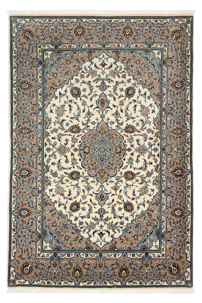 Keshan Teppich 110x172cm - Perserteppich - beige