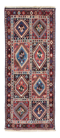 Yalameh Teppich 80x190cm - Perserteppich - dunkelblau – product image