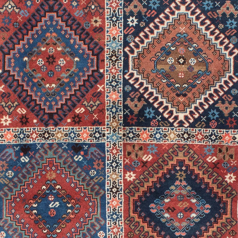 Yalameh Teppich 100x144cm - Perserteppich - blau