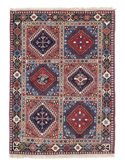 Yalameh Teppich 100x140cm - Perserteppich - hellrot