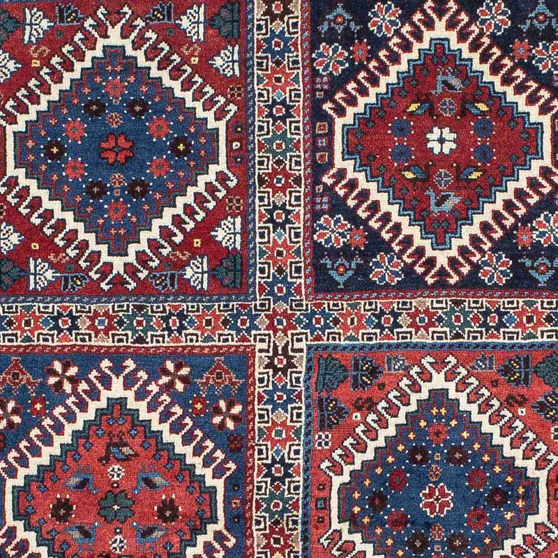 Yalameh Teppich 99x147cm - Perserteppich - mehrfarbig