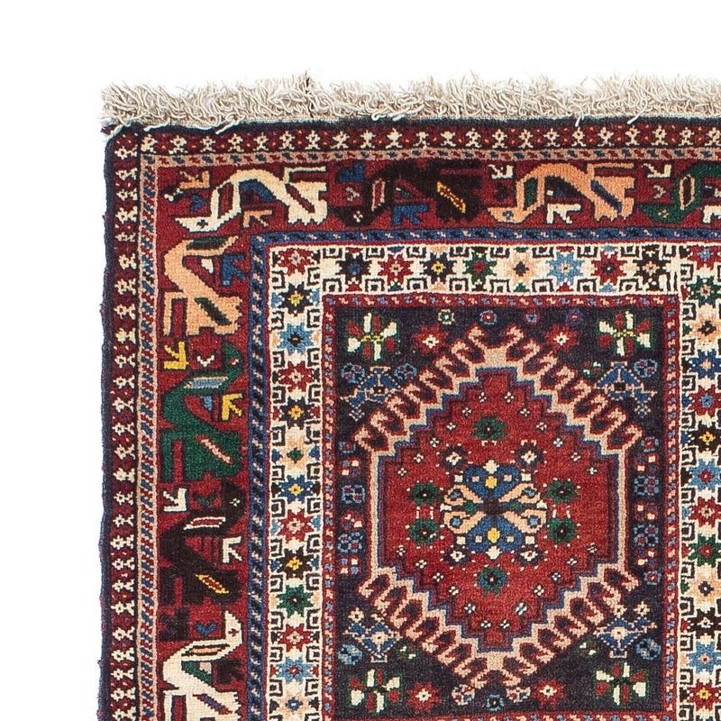Yalameh Teppich 101x150cm - Perserteppich - mehrfarbig