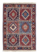 Perserteppich - Nomadic 100 x 144 cm - blau