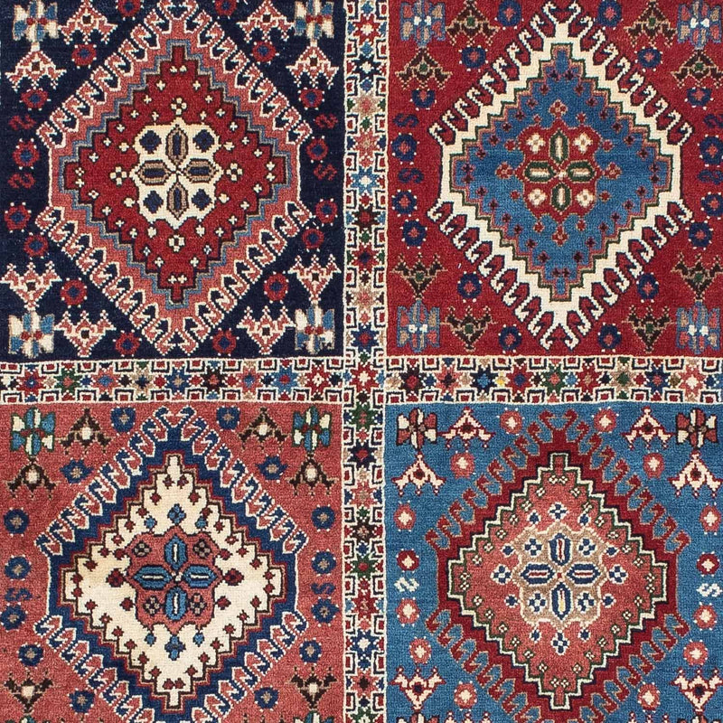 Perserteppich - Nomadic 100 x 144 cm - blau