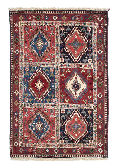 Yalameh Teppich 100x148cm - Perserteppich - rot