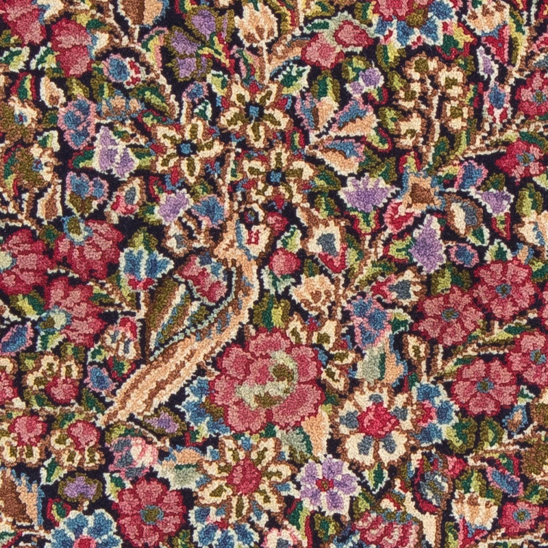 Rafsanjan Teppich 53x71cm - Perserteppich - blau