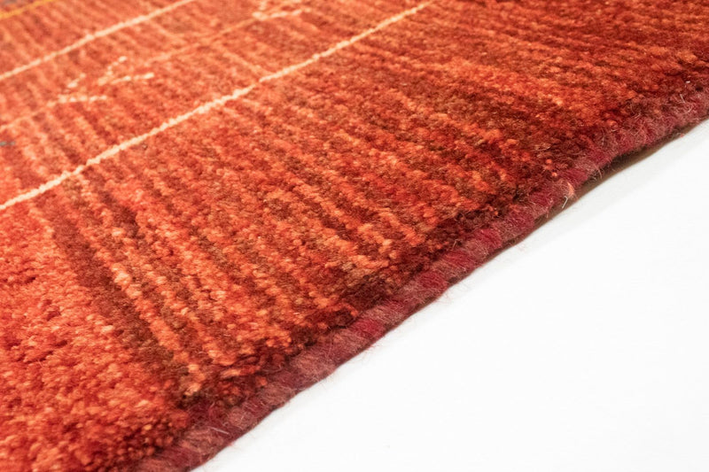 Gabbeh Persisch Teppich 148x191cm - Perserteppich Wollteppich