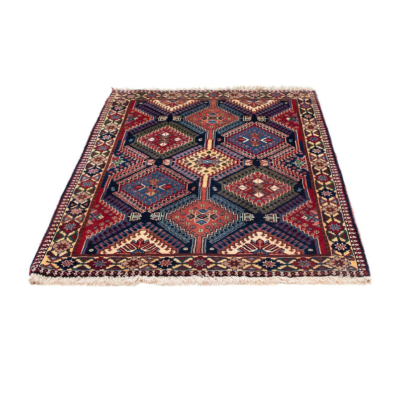 Yalameh Teppich 103x144cm - Perserteppich - blau