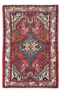 Hosseinabad Teppich 79x125cm - Perserteppich - rot – product image