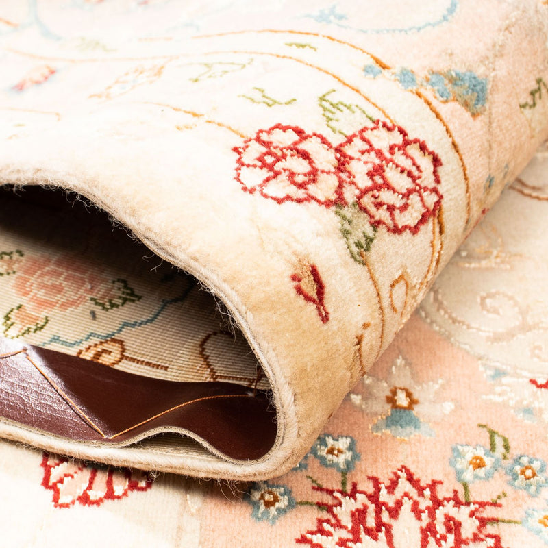 Täbriz - 50 Raj Teppich 200x303cm - Perserteppich - beige