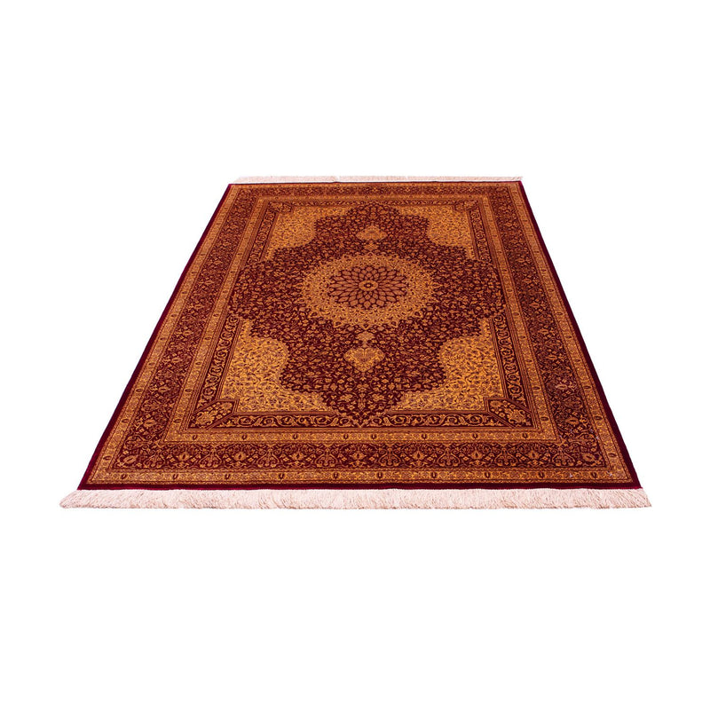 Ghom - Seide Teppich 130x188cm - Perserteppich - beige
