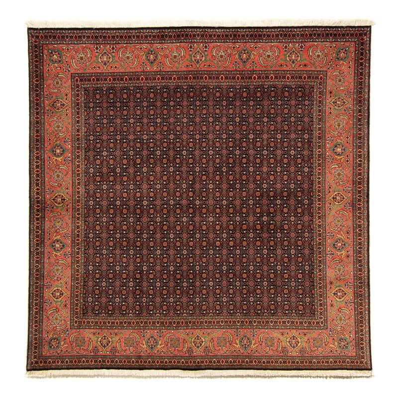 Täbriz Teppich 195x200cm - Perserteppich - dunkelblau