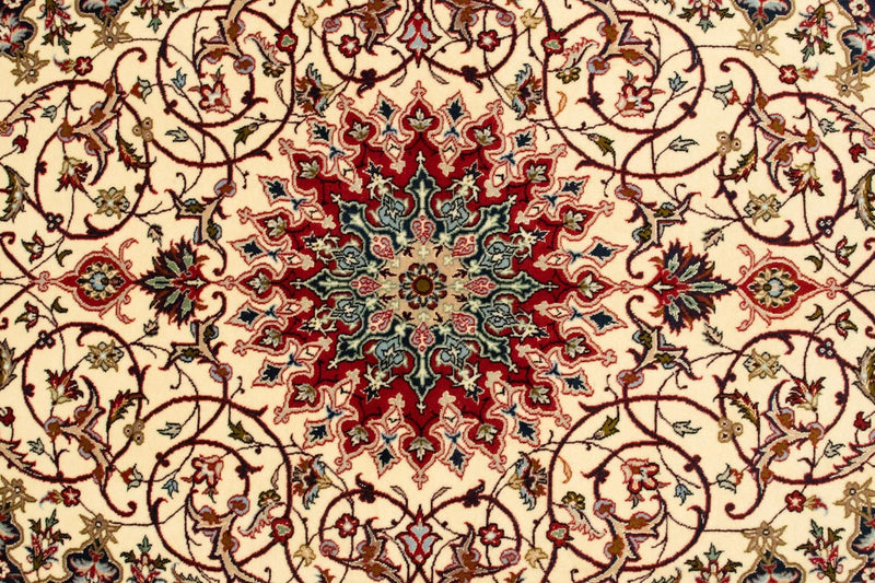 Isfahan Teppich 109x170cm - Perserteppich - beige