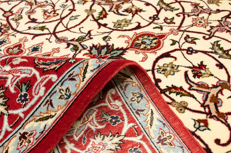 Isfahan Teppich 109x170cm - Perserteppich - beige
