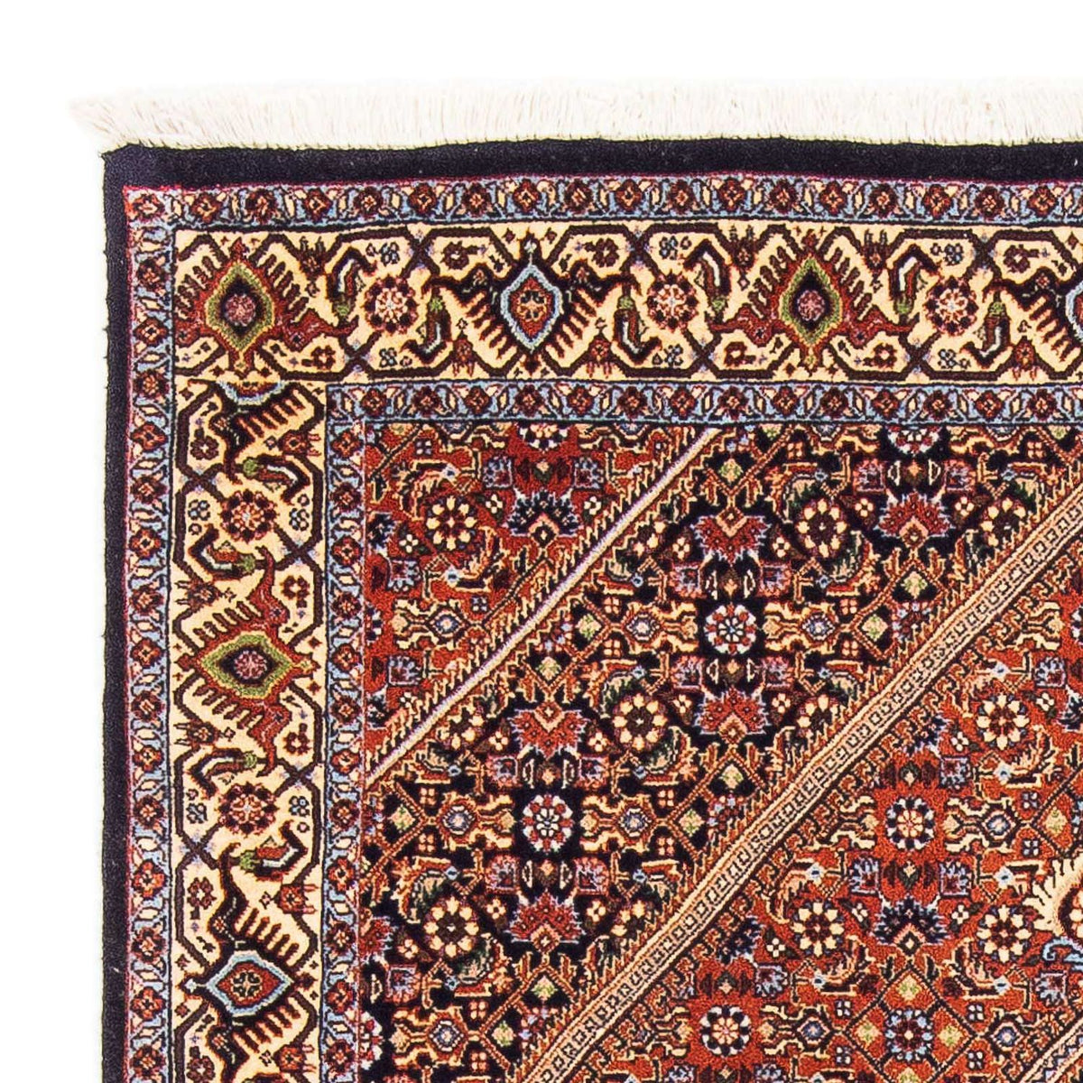 Bidjar Teppich 117x170cm - Perserteppich - dunkelblau