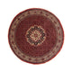 Bidjar Teppich 205x205cm - Perserteppich - dunkelrot