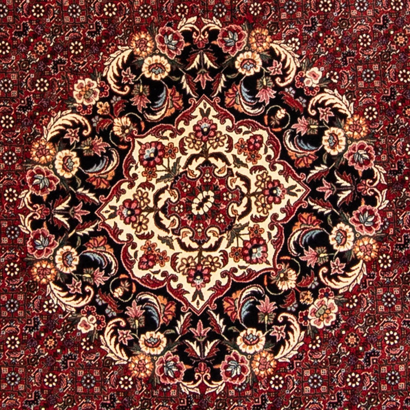Bidjar Teppich 205x205cm - Perserteppich - dunkelrot