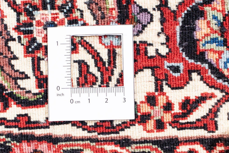 Bidjar Teppich 205x205cm - Perserteppich - dunkelrot