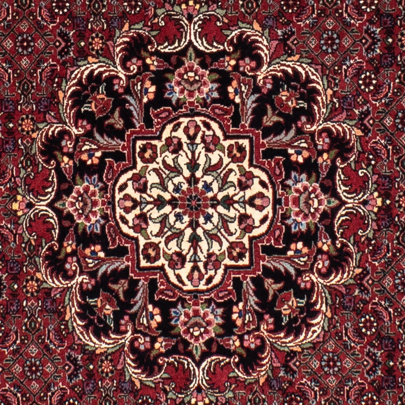 Bidjar Teppich 154x154cm - Perserteppich - dunkelrot