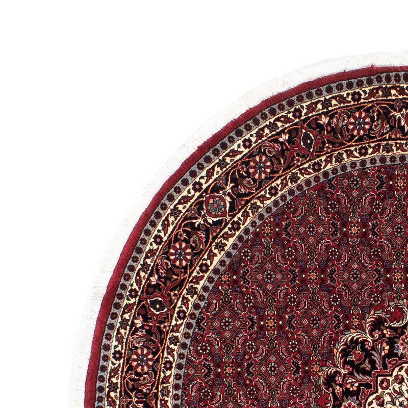Bidjar Teppich 154x154cm - Perserteppich - dunkelrot
