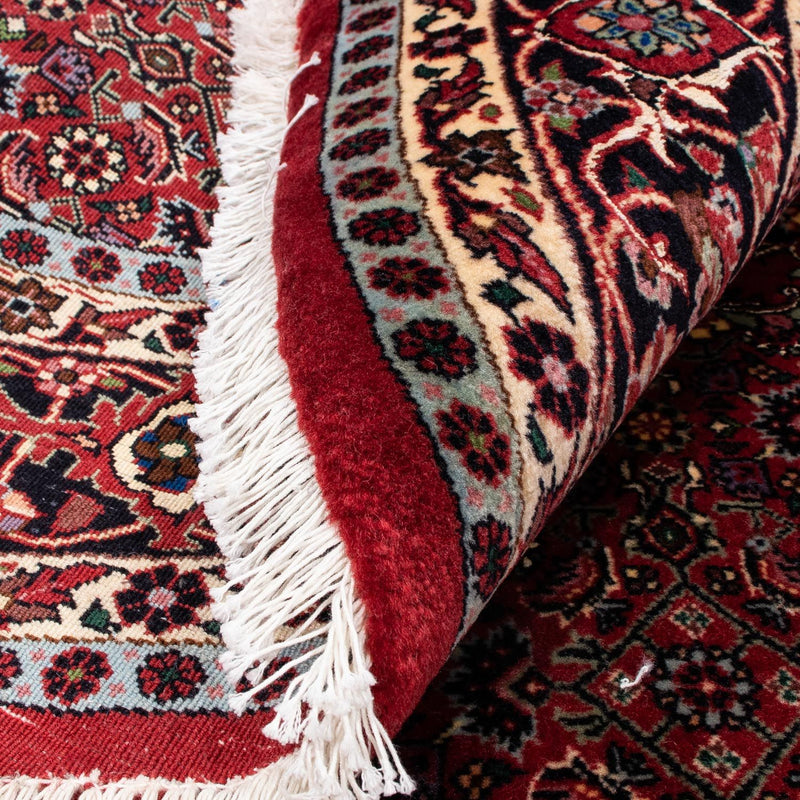 Bidjar Teppich 154x154cm - Perserteppich - dunkelrot