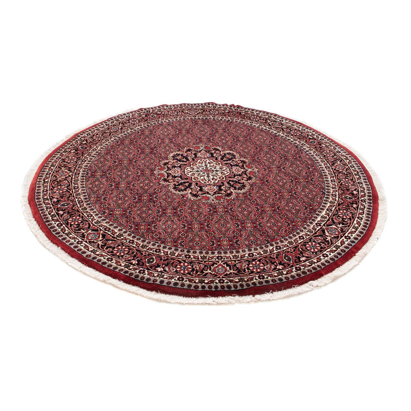 Bidjar Teppich 154x154cm - Perserteppich - dunkelrot