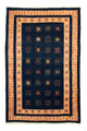 Loribaft Teppich Perser 134x202cm - Orientteppich - dunkelblau
